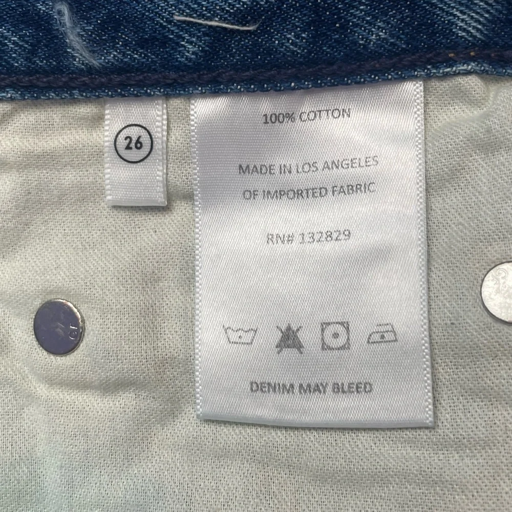 NWT GRLFRND Jaden‎ Low Rise Boyfriend Short in Dana Point Size 26